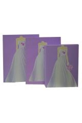 Gelin Bohça Seti? Büyük Ebat 3 Lü Xxl Boyutları A-12*26*34 Cm B-13*31*41 Cm C-15*33*43. Cm Dir