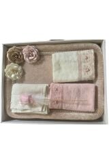 nişan söz tepsisi ahşap üzeri kadife döşeme