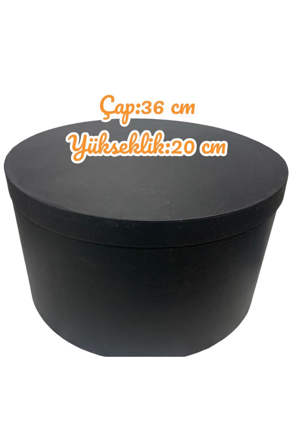 hediye kutusu çiçek kutusu büyük ebat yuvarlak kutu çap: 36 cm  yükseklik:  20 cm