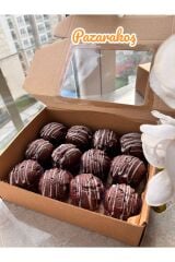 Pencereli Kek Çikolata Pasta Kutusu Graf 350 gram Hediye Boğuça Kutusu Pileksi Kapaklı Adet 25 Tl