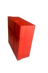 Hediye Kutusu Kırmızıkurdeleli Şık Kırmızı 30 Cm En 30 Cm Boy 12 Cm Yükseklik Söz Damat Bohçası