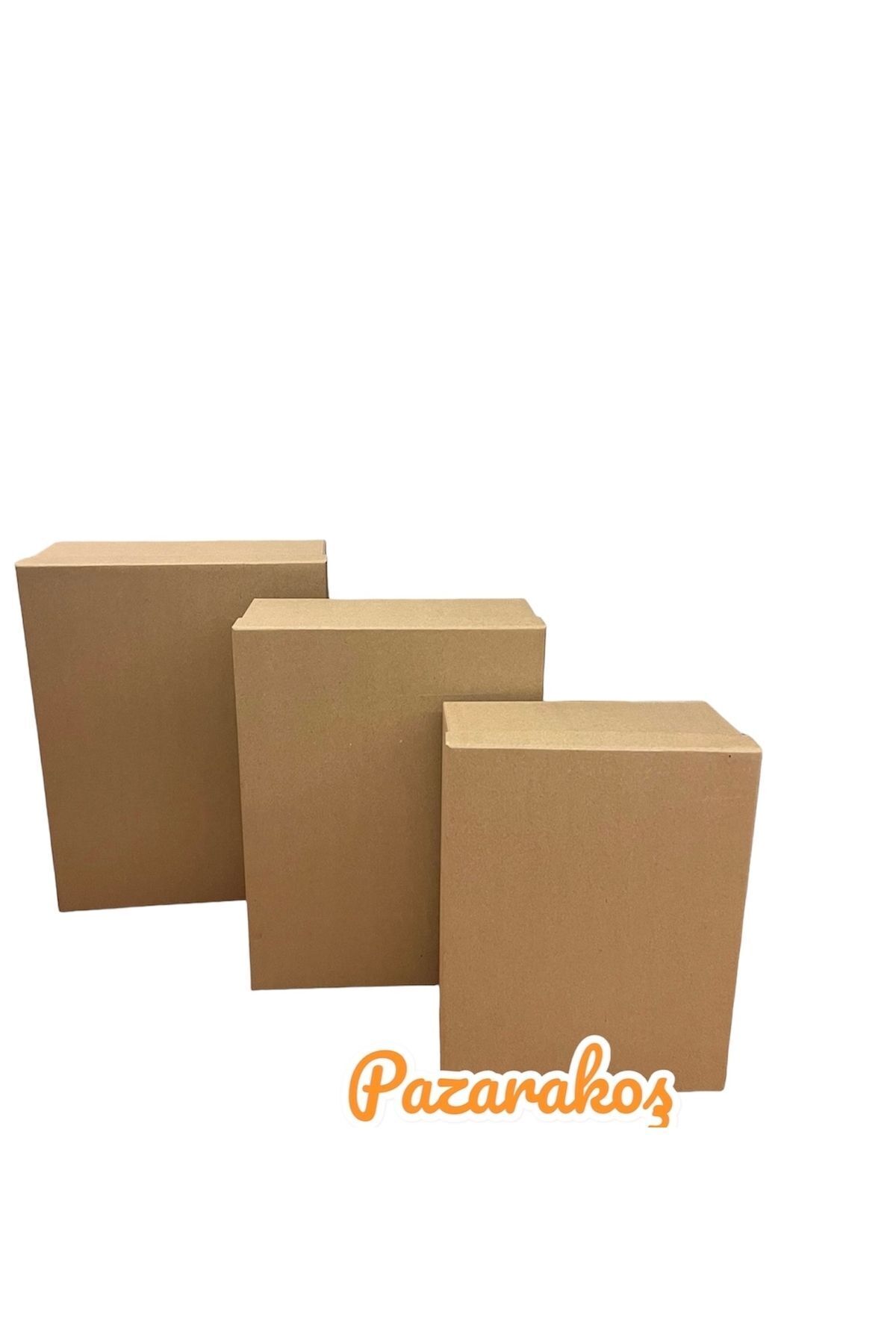 HEDİYE KUTUSU DEKORATİF KUTU HEDİYELİK KUTU KRAFT DAMAT BOHÇA SETİ 3 LÜ