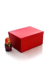 hediye kutusu dekoratif kutu 6 lı kırmızı set